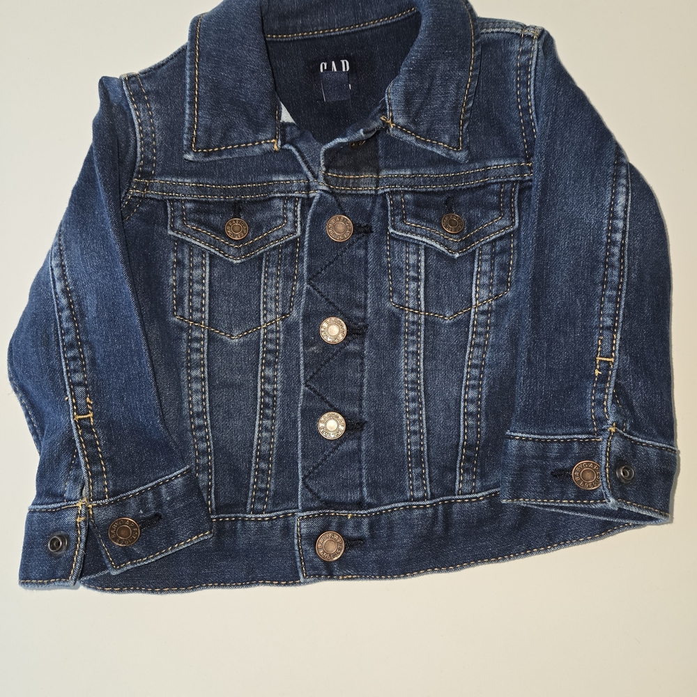 GAP Kids Dark Blue Denim Jacket